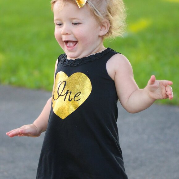 First Birthday Dress Baby Girl - Picture 7 of 9